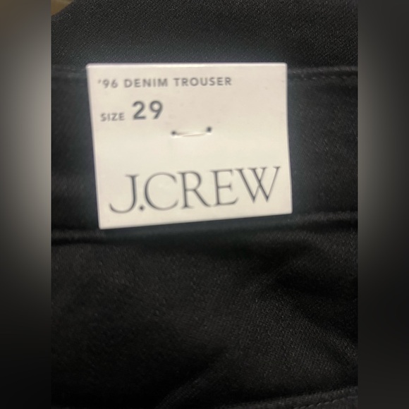 J.Crew Denim trouser in 1996 semi-stretch in black rinse - Picture 8 of 11